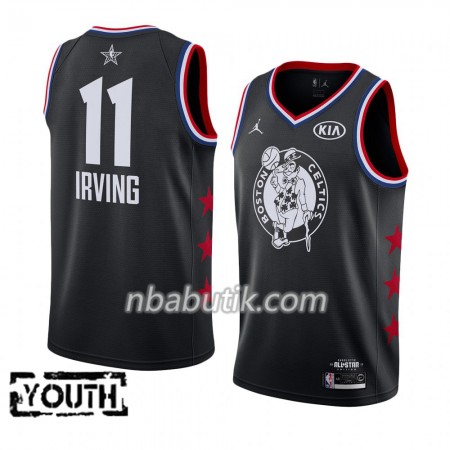 NBA Børn Trøje Boston Celtics Kyrie Irving 11 2019 All-Star Jordan Brand Sort Swingman NBA Børn Trøje Boston Celtics Kyrie Irving 11 2019 All-Star Jordan Brand Sort Swingman